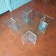 Plexi and glass coffee table from the 70s by Marais International