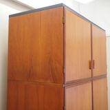 Teak wardrobe, Danish design, 1970s, manufacturer: Omann Jun