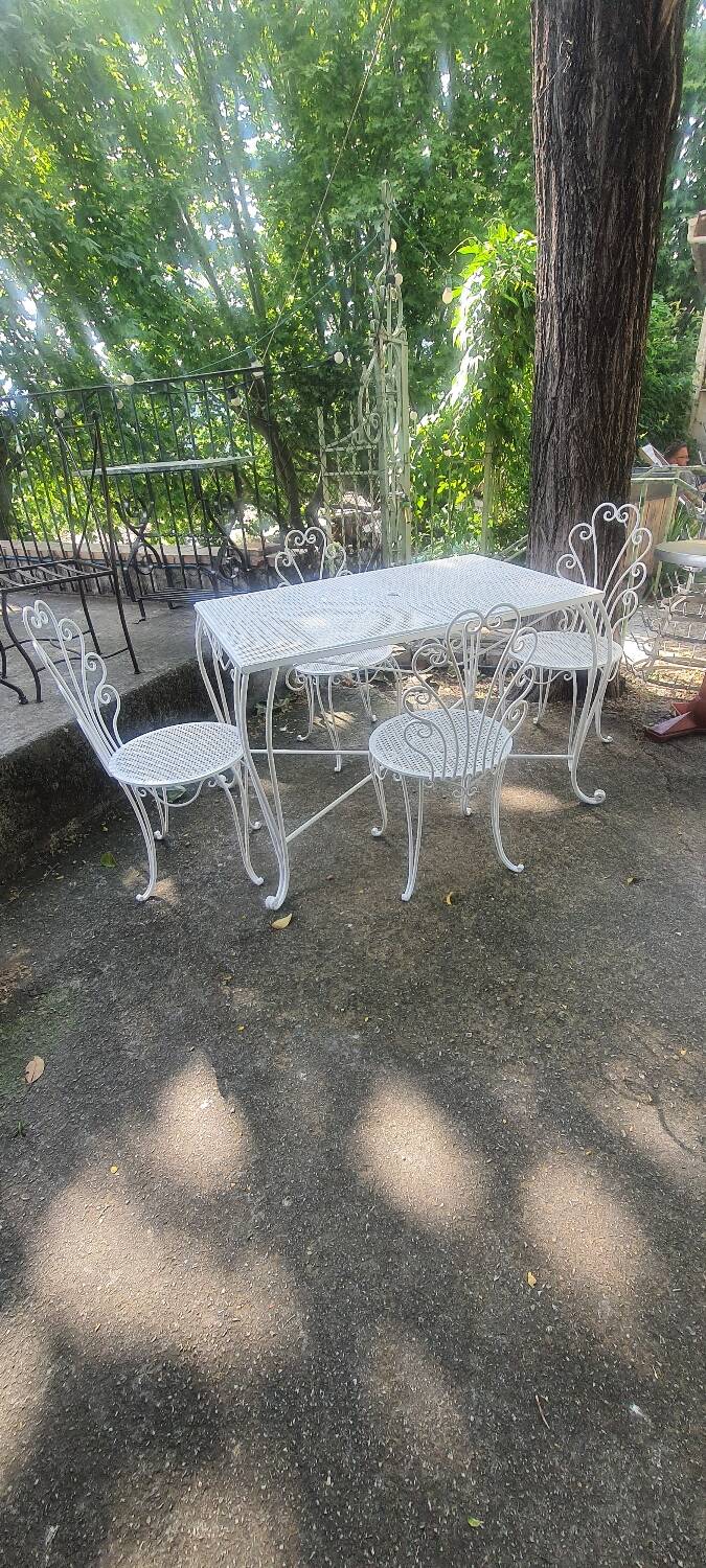 Vintage garden furniture