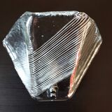 Applique en verre de Murano glacé Vetri, 1970