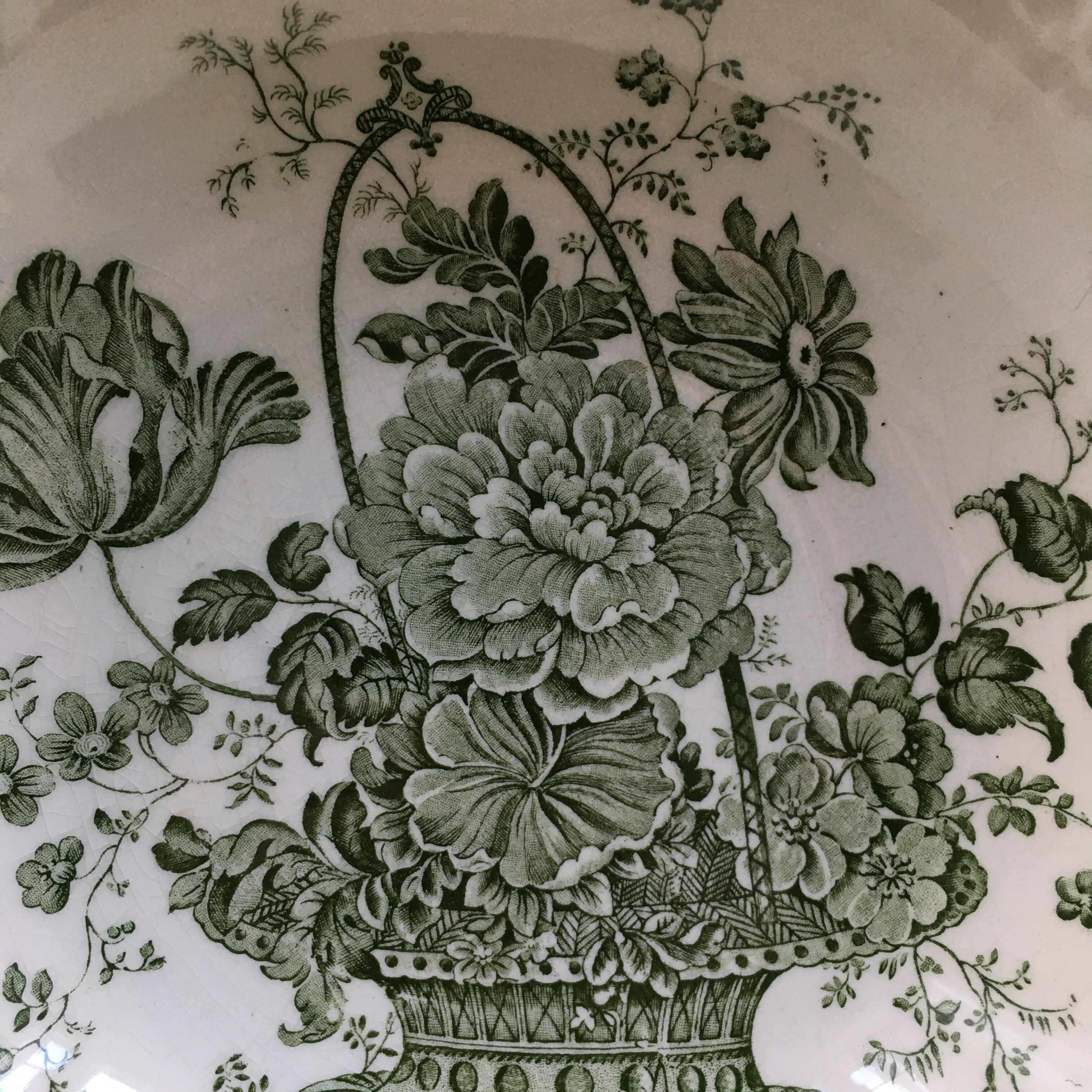 English porcelain salad