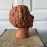 Terracotta bust