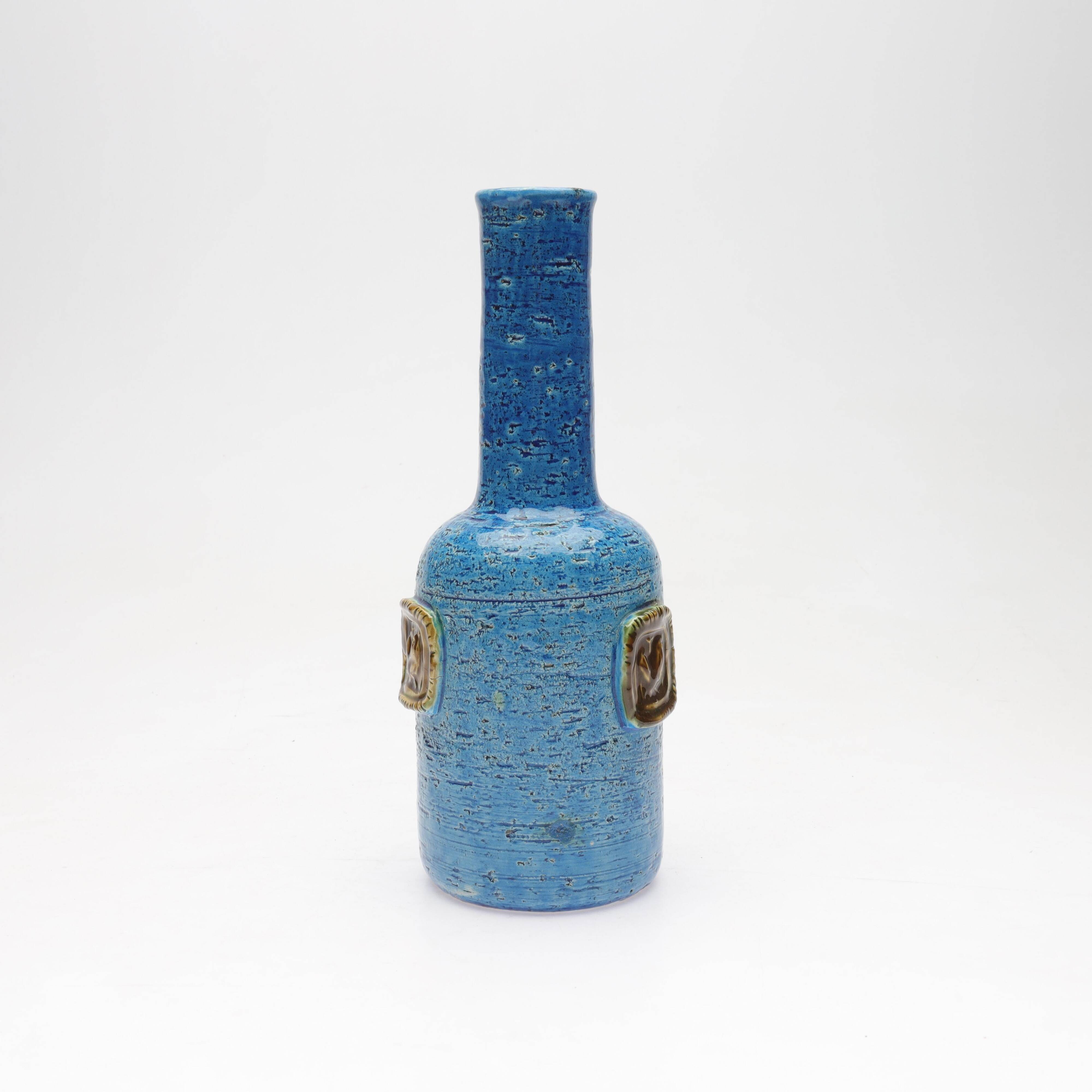 Aldo Londi vase in ceramic from Bitossi, Italy, 1960.