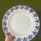 Assiettes plates St Amandinoise