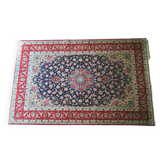 Ispahan rug, wool and silk, handmade, 3m x 2m