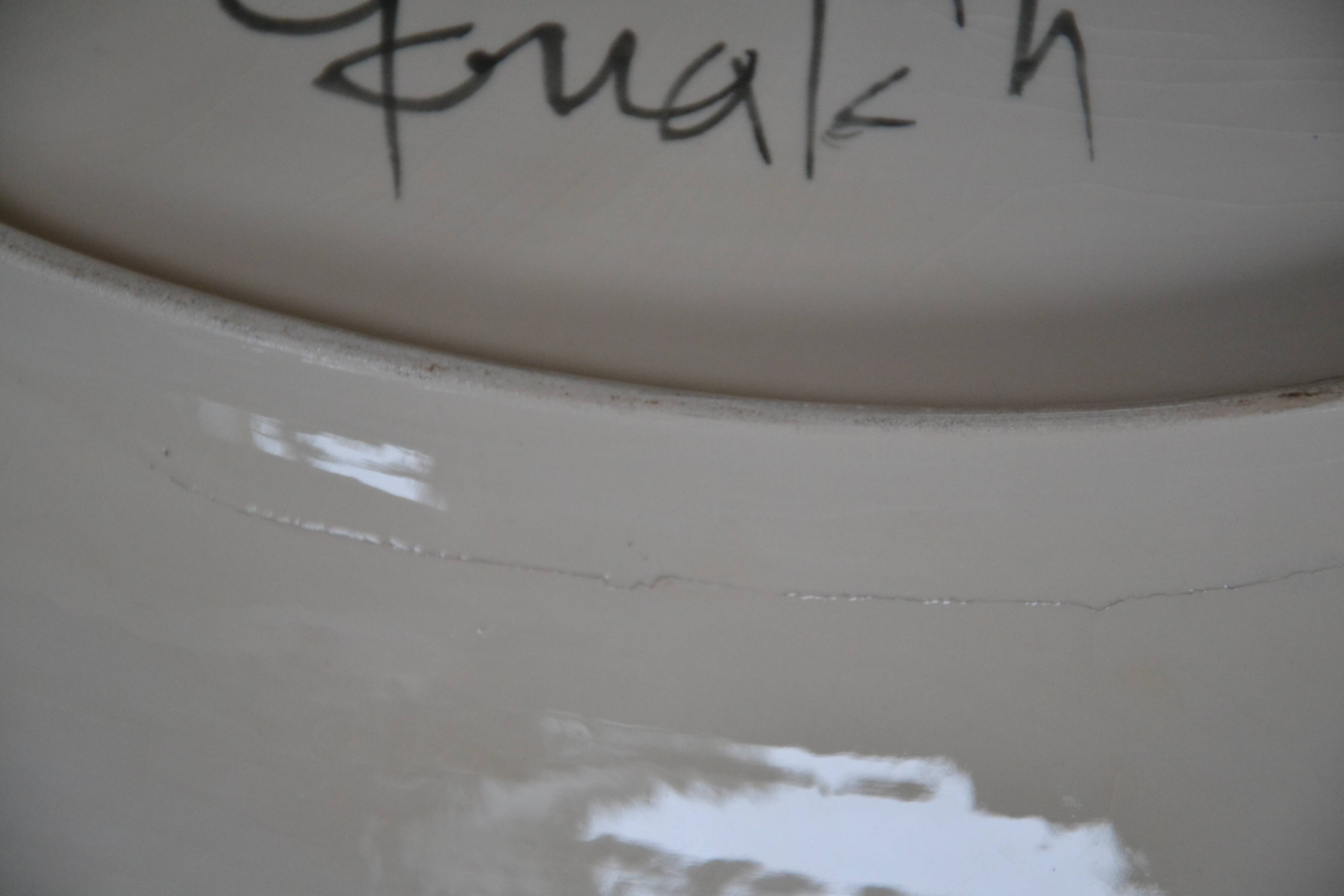 Large dish Edmund Ronaky California 1950s-60s