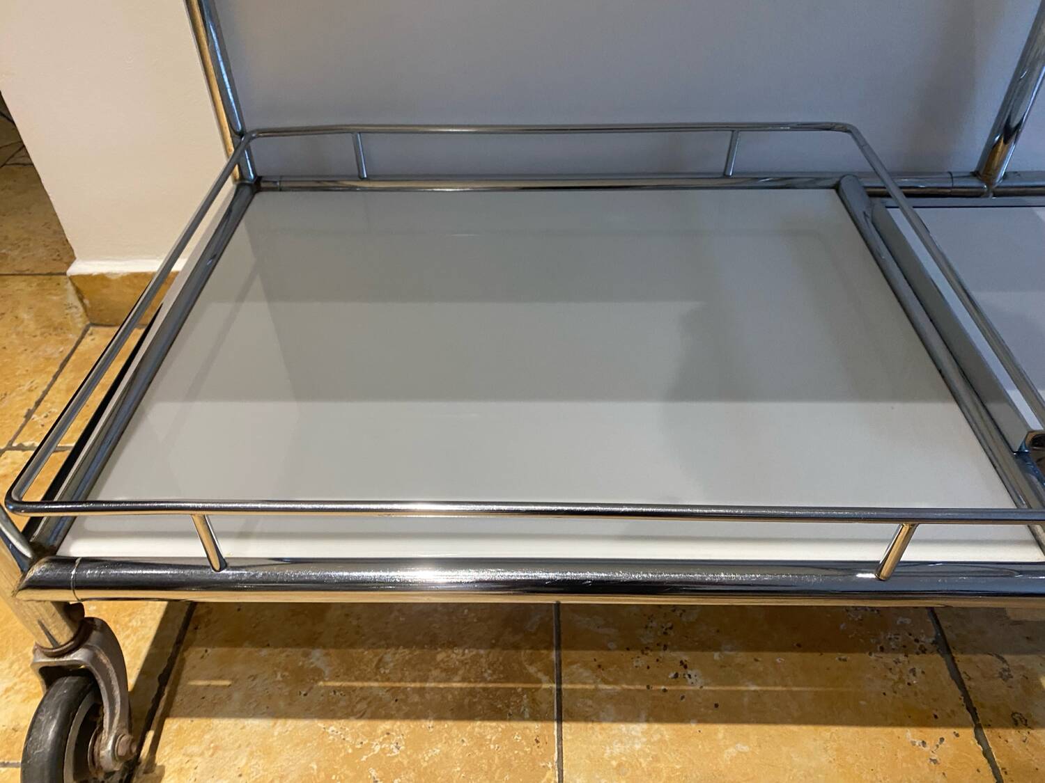 Vintage dessert trolley