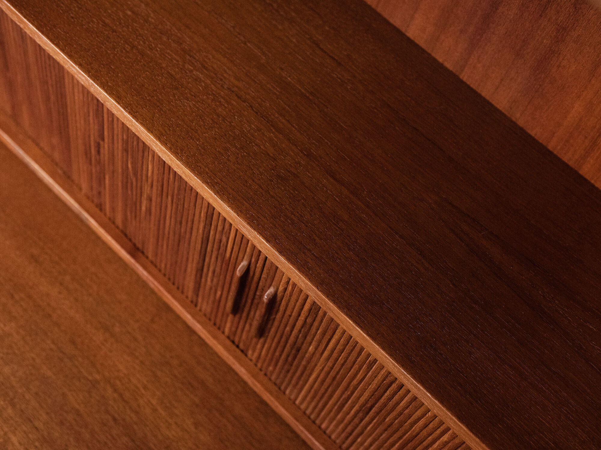Midcentury Danish book shelf secretaire in teak by Nexø 1960s
