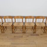 J39 Folkchairs Chairs by Børge Mogensen for FDB Møbler, Denmark, 1960s, Set