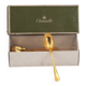 Christofle América gold-plated, 12 moka spoons, coffee, 10 cm, excellent condition.