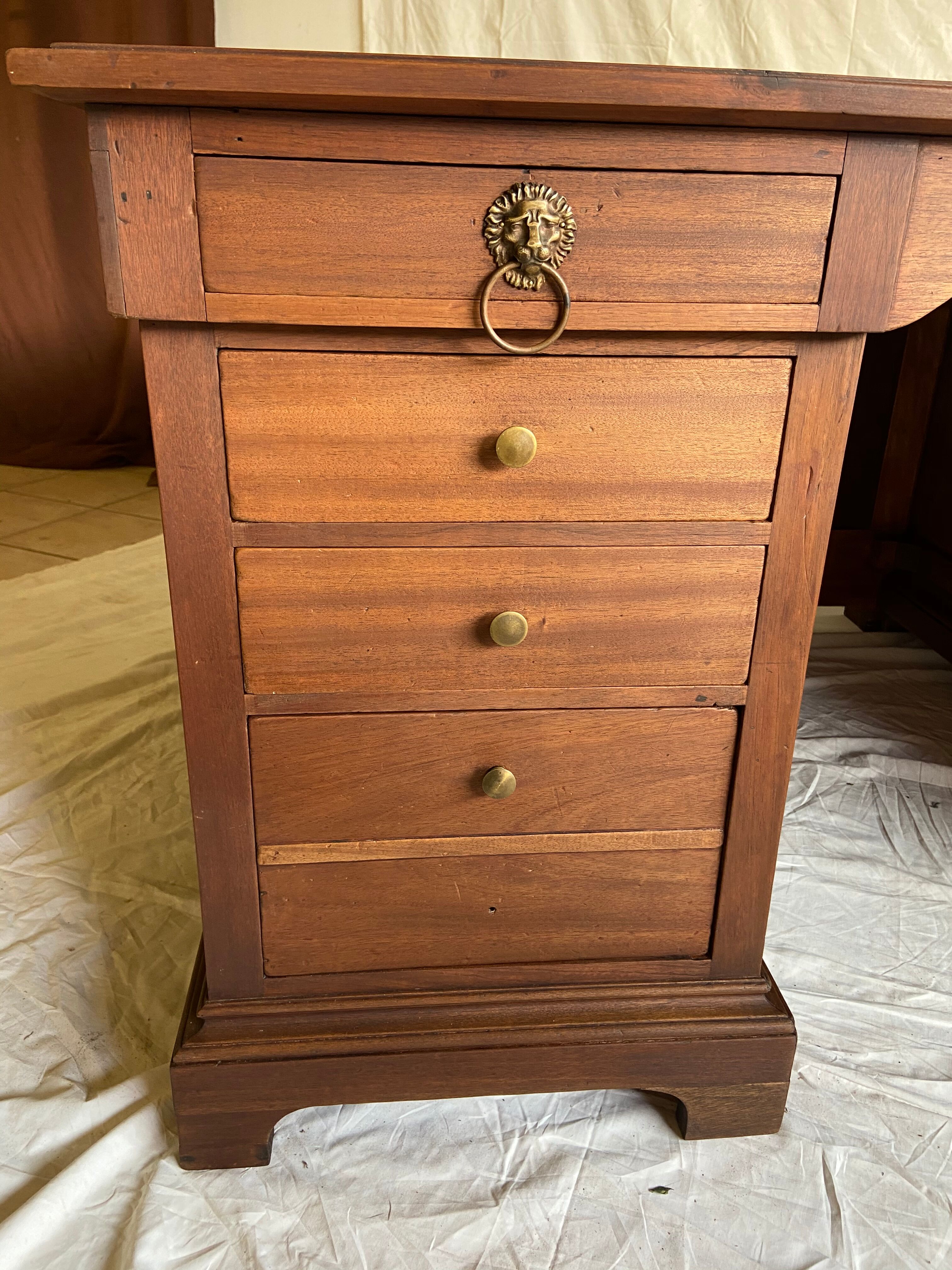 Desk box mahogany empire 1930