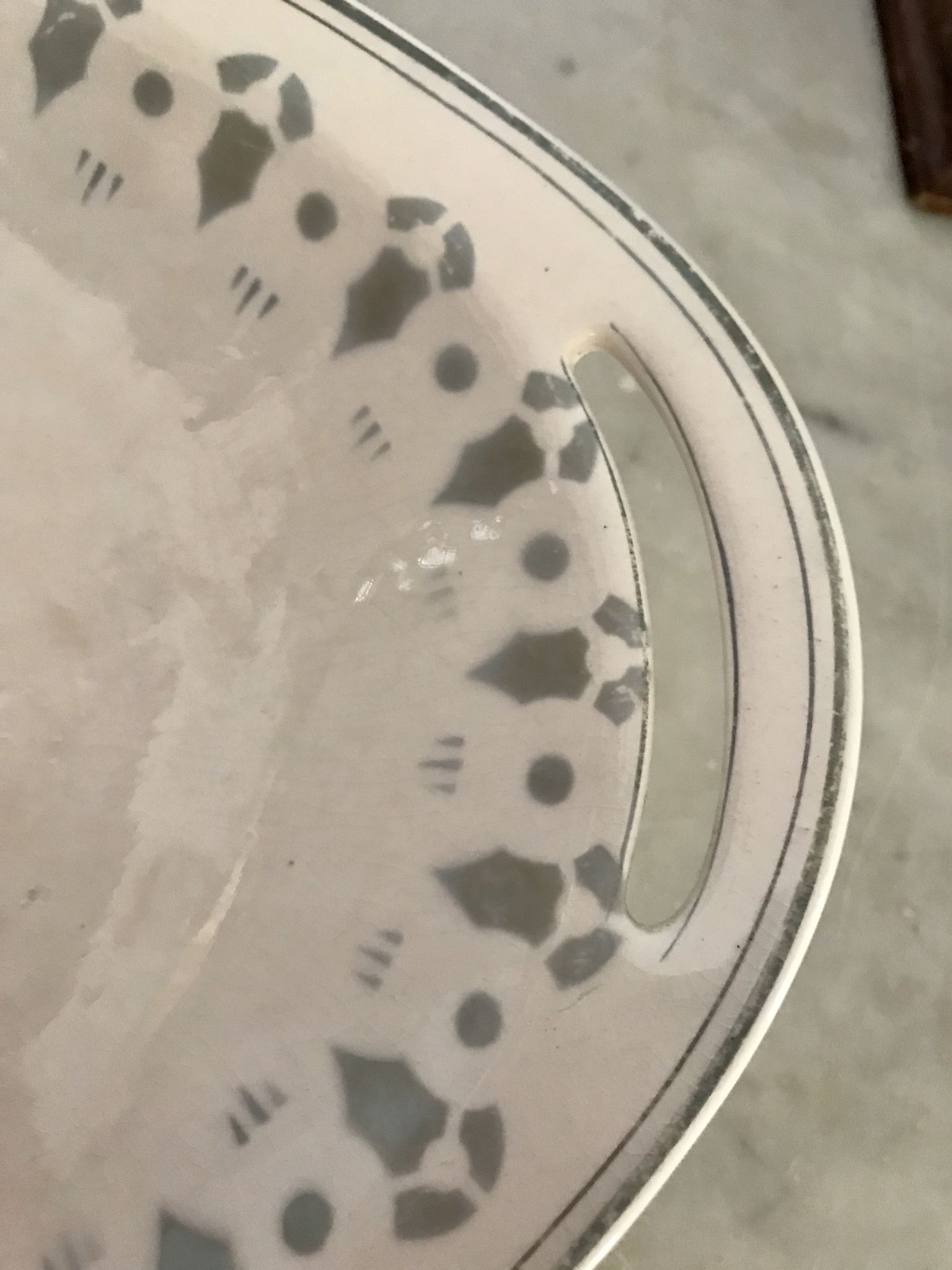 Former Maastricht Ceramic Set Plate