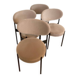 Set of 4 Verner Panton chairs - very good condition