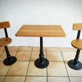 Sets tables and chairs bistrot 80's