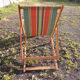 Old sunbathing