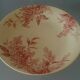 Compotier old earthenware Gien model Lilas rose late 19th century