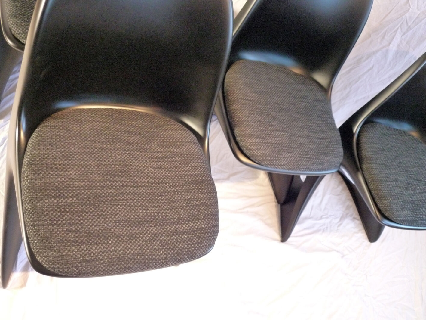 Plastic chair casal "black"
