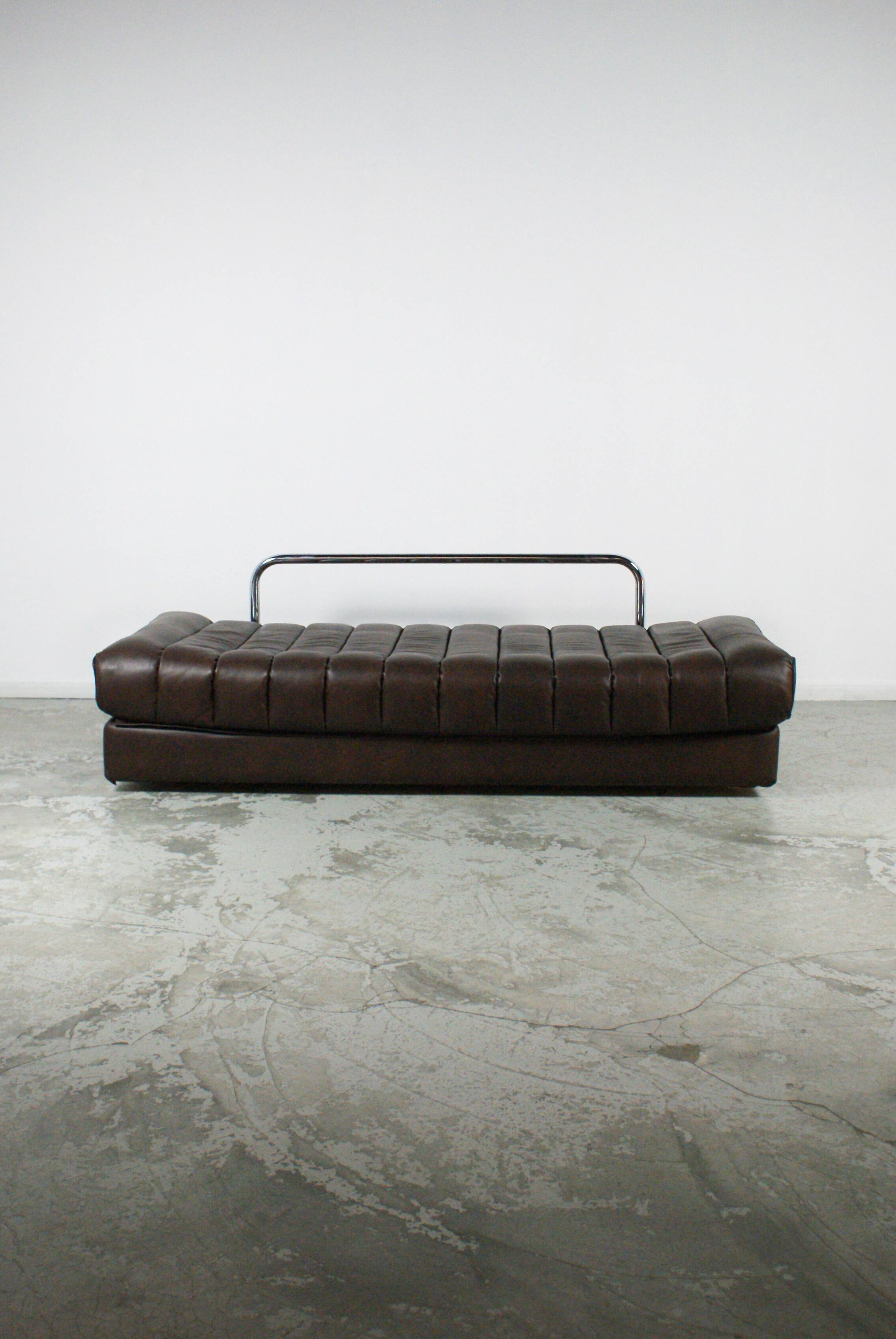 DS-85 Vintage Brown Leather Sofa by De Sede