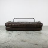 DS-85 Vintage Brown Leather Sofa by De Sede