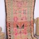 Pink vintage handmade moroccan rug 152 x 231 cm - Berber Wool Rug Antique