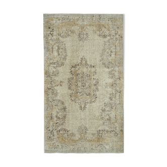 Handwoven One-of-a-Kind Anatolian Beige Carpet 166 cm x 290 cm - 36645