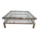 Table basse en verre par Willy Rizzo