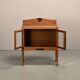 Art Deco Amsterdam School Tea or Display Cabinet in solid oak, Netherlands