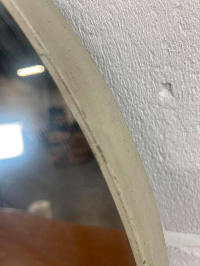 Miroir rond Space Age vintage