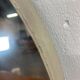 Vintage Space Age Round Wall Mirror