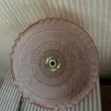 Pink Clichy glass portable lamp