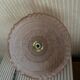 Baladeuse en verre de Clichy rose