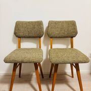 Chaises de salle à manger du milieu du siècle, Tchécoslovaquie, années 1960