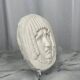 Masque de style visage en bas-relief antique