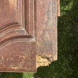Paire de portes d'armoire ancienne à restaurer