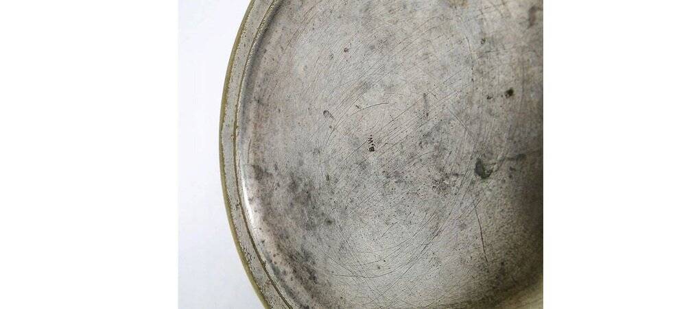 Silver-plated brass sugar bowl from Berndorf, Germany, 1920s