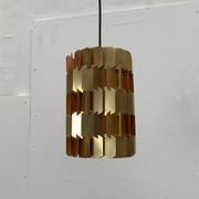 Danish Mid-Century Pop Facette Suspension by Louis Weisdorf for Lyfa, 1960s