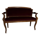 Velvet bench