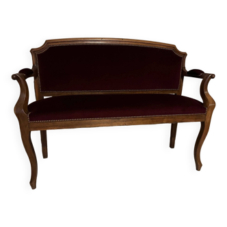 Velvet bench