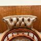 Chaise de bureau Chesterfield Captain marron