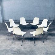 Orly Stacking Chairs by Bruno Pollak for Solo, Germany, 1979, Set of 8