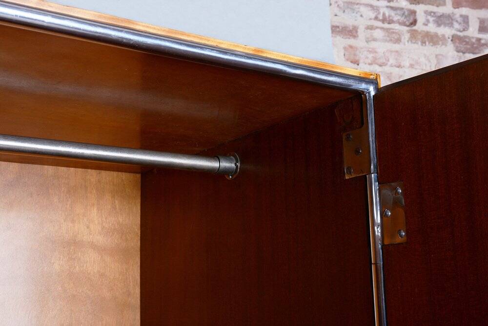 Bauhaus Wardrobe by H.J. Hagemann for Mücke Melder, 1930s