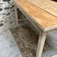 Rustic wooden table