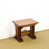 Scandinavian teak nesting table