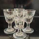 4 verres XIX