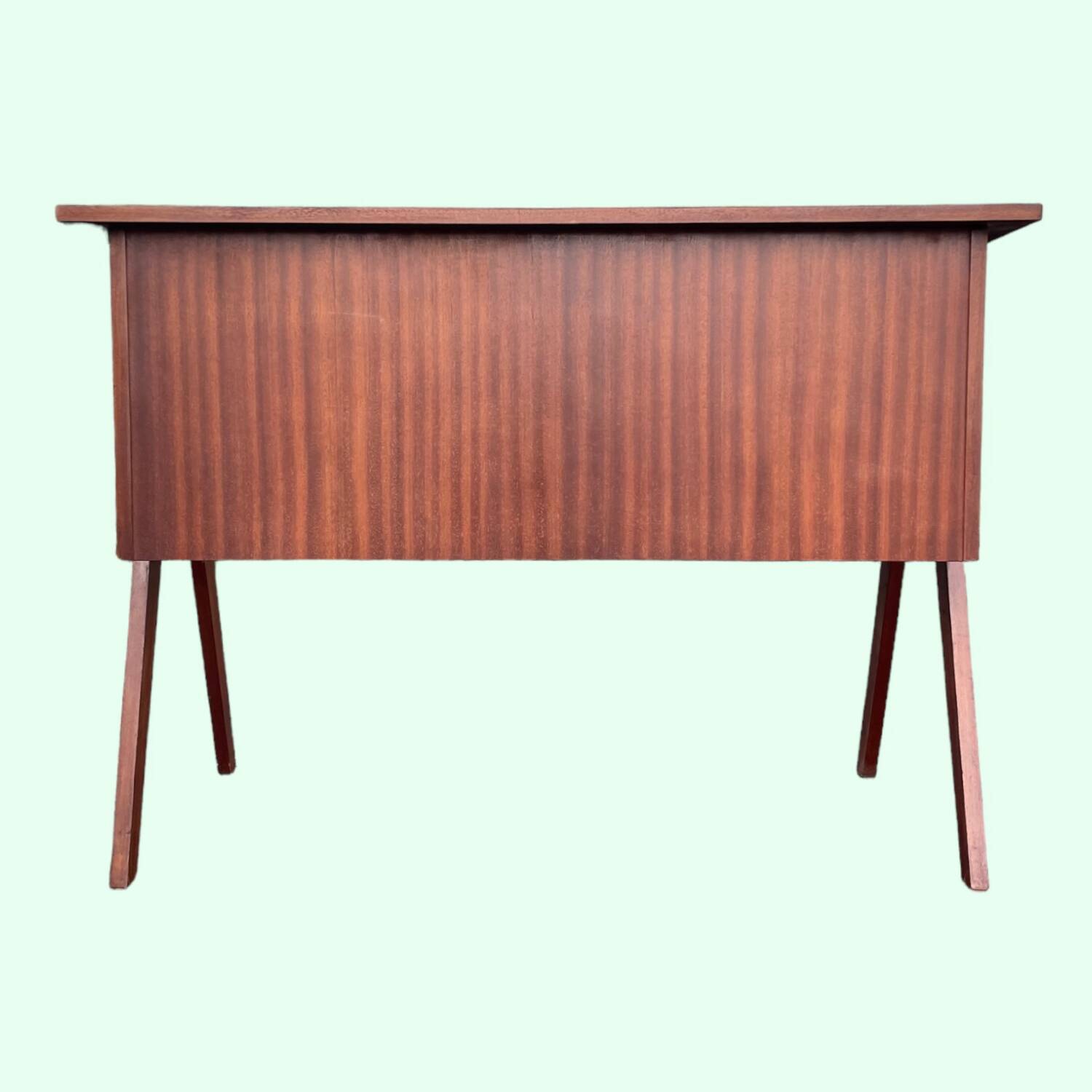 Vintage 1950s 3-drawer desk