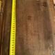 Alpine Table Vintage 1950s Carved and Painted Wood Signed W. Rosso