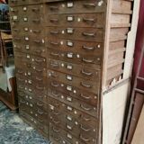 Old craft furniture has 30 oak façade drawers