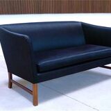 Classic Danish Two-Seater Sofa by Ole Wanscher for A.J. Iversen, 1960s