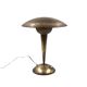Mid-century modern brass adjustable table lamp, Italy circa 1950