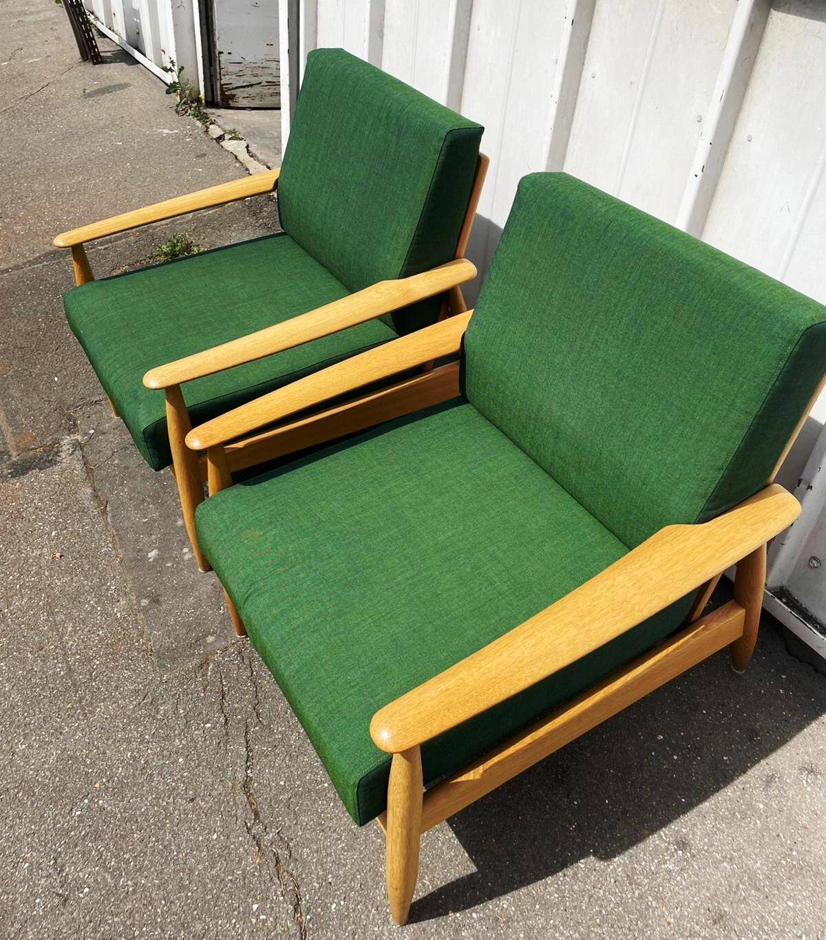 Pair of Scandinavian armchairs, Buzzy Space